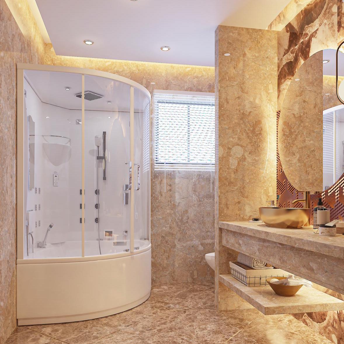 Luxury Bathroom Design by Engy Samir Designs